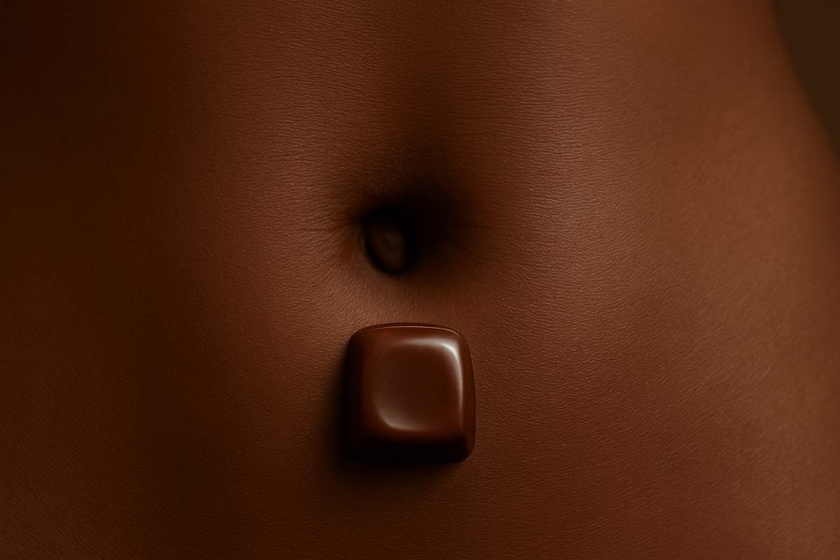 Wer mag welchen Schoko-Bauchnabel? 🍫💋