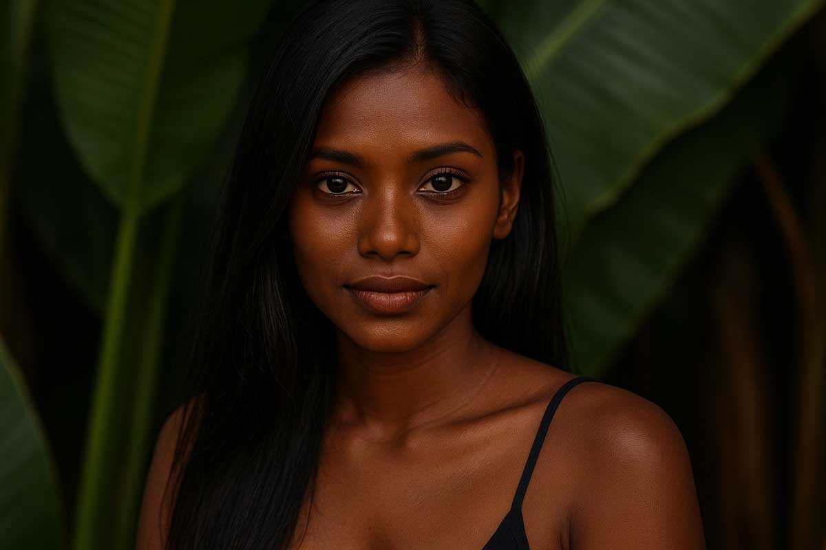 Asiatische Schoko-Beautys: Wo die Sonne die Haut küsst